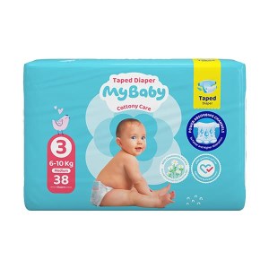 پوشک مای بی بی چسبی سایز 3