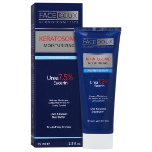 کرم مرطوب کننده و نرم کننده حاوی اوسرین و 7/5 درصد اوره فیس دوکس کراتوزوم 75 میل