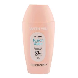 کرم ضدآفتاب بی رنگ ویت یو فلوئیدی واتر SPf 50فیوژن 50 میل