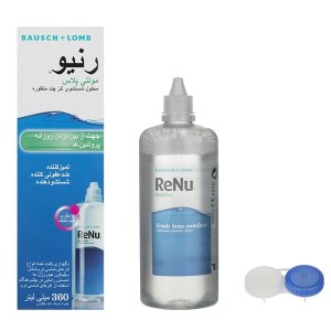 محلول شستشوی لنز رنیو مولتی پلاس 120 میلی لیتر